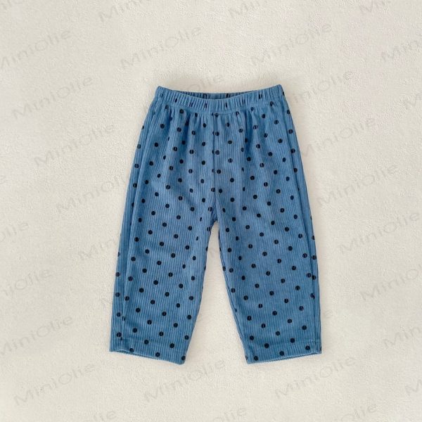 Baby Corduroy Polka Dot Pants