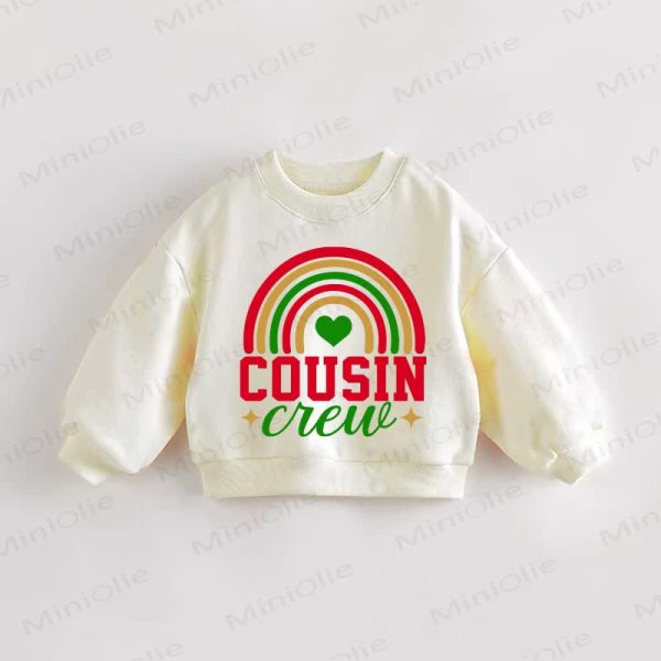 COUSIN CREW Baby Cream Sweatshirt