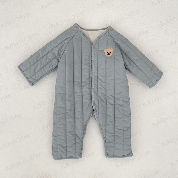 Baby Bear Fleece Romper