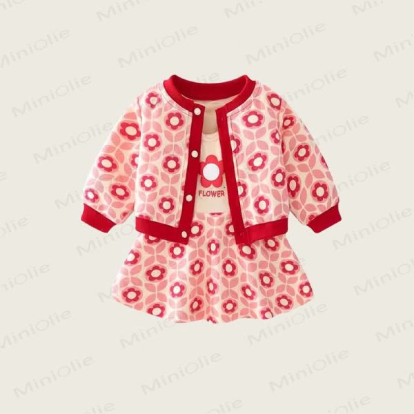FLOWER Baby Toddler Girl 2-piece Set