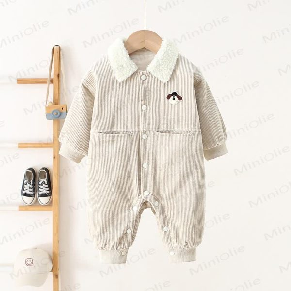 Baby Fleece Cartoon Romper
