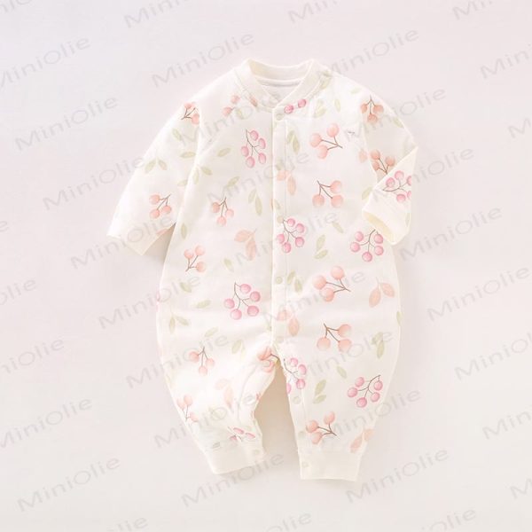 Baby Cotton Grape Pajamas Romper