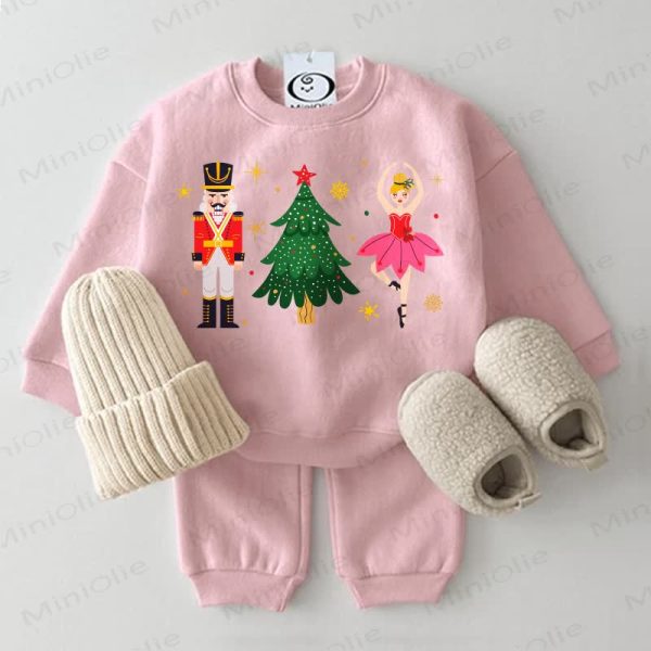 Baby 2-piece Nutcracker Pink Set