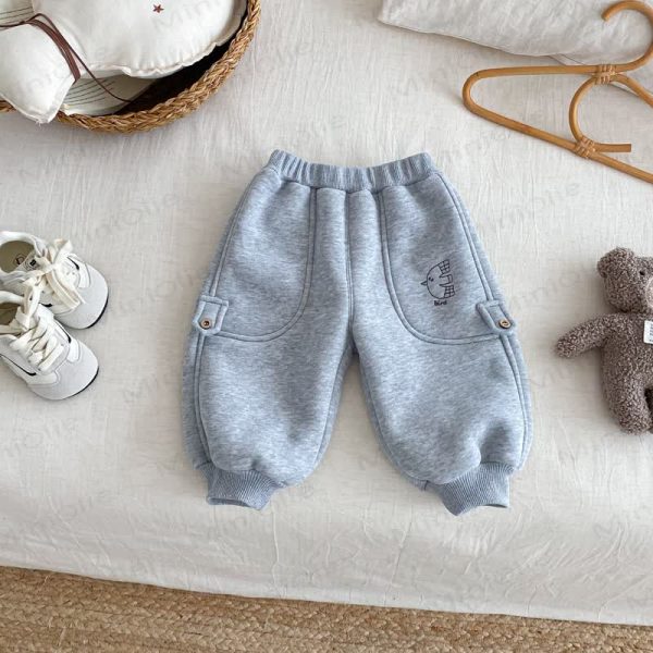 Baby Toddler Animal Fleece Lined Jogger Pants