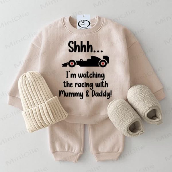 SHHH Baby Car Beige 2-piece Set