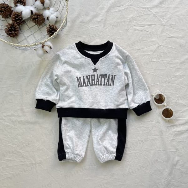MANHATTAN Baby Toddler Star Splicing 2-piece Set