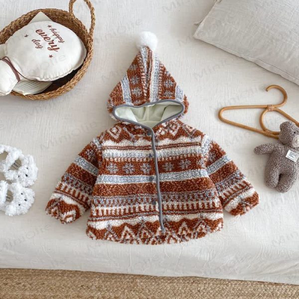 Baby Toddler Retro Fleece Outerwear