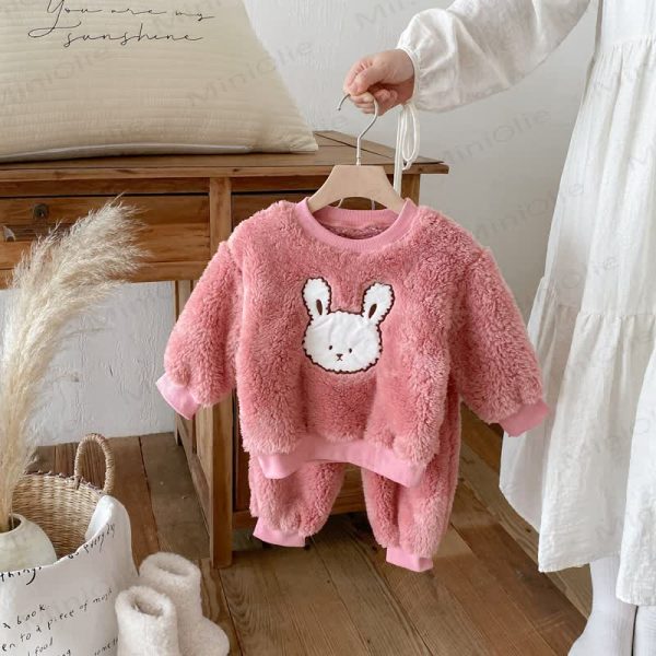 Toddler Animal Fleece 2-piece Set
