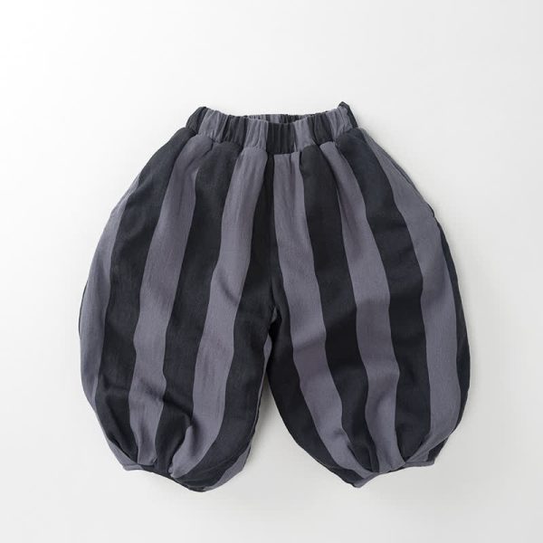 Baby Toddler Stripe Fleece Lined Pants