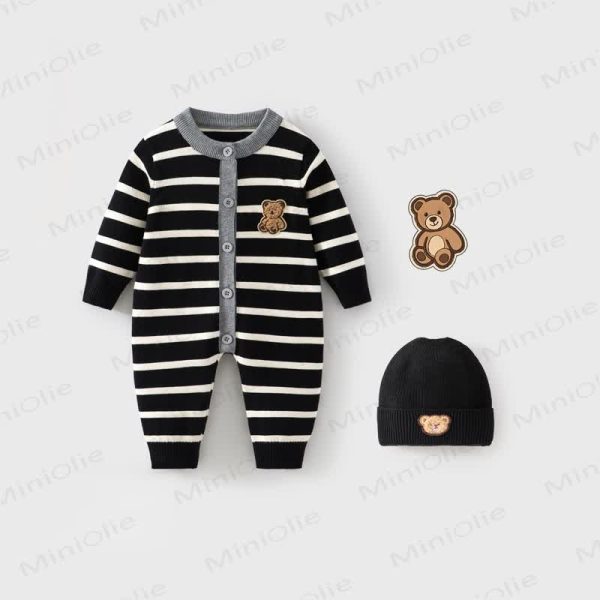 Baby Bear Comfort Striped Romper