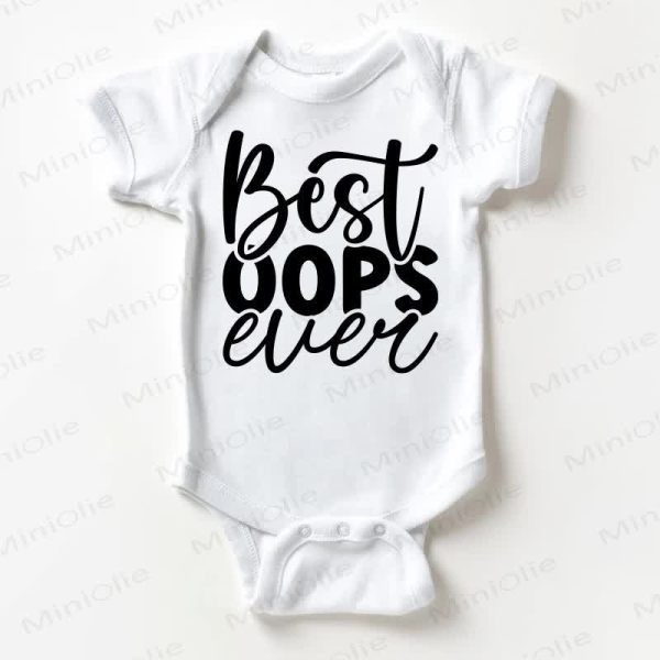 BEST OOPS EUEI Baby White Bodysuit