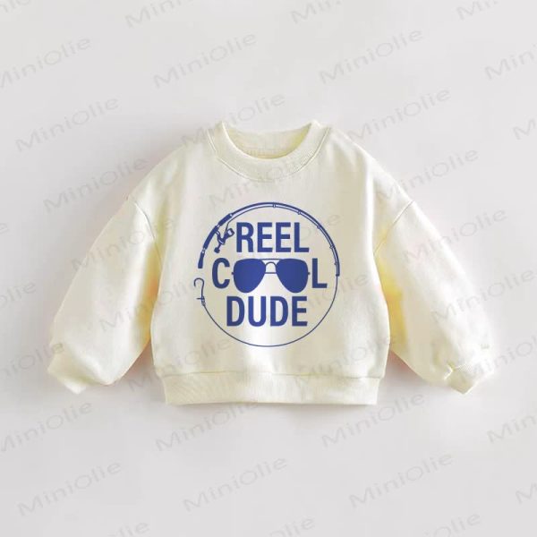 REEL COOL DUDE Baby Toddler Sweatshirt