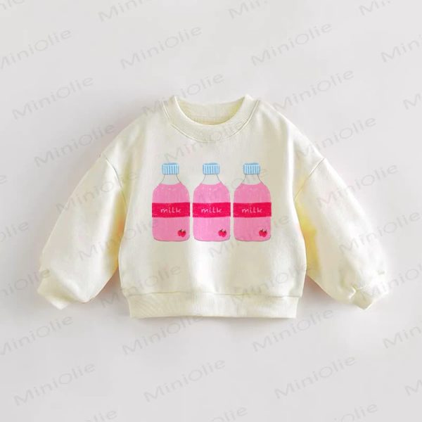 MILK MILK MILK Baby Toddler Sweatshirt