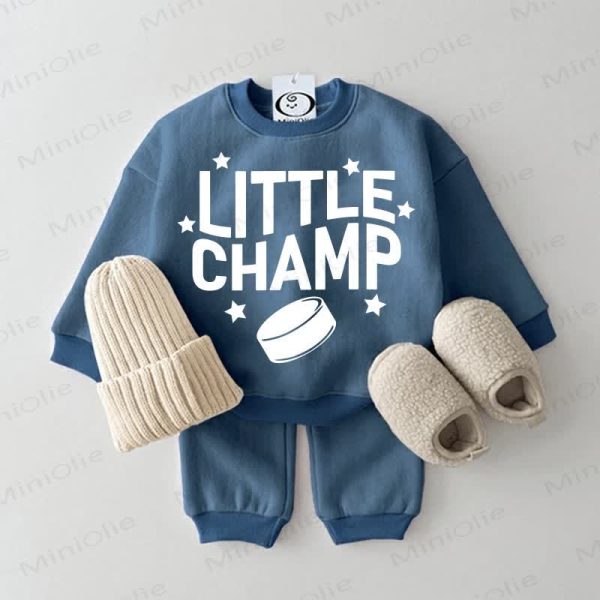 LITTLE CHAMP Baby Sweatsuit 2-piece Set