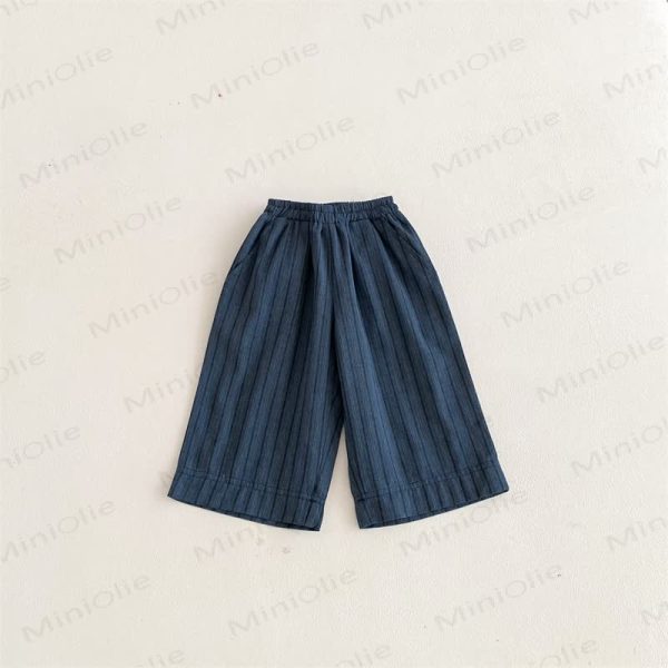 Baby Toddler Striped Linen Loose Pants