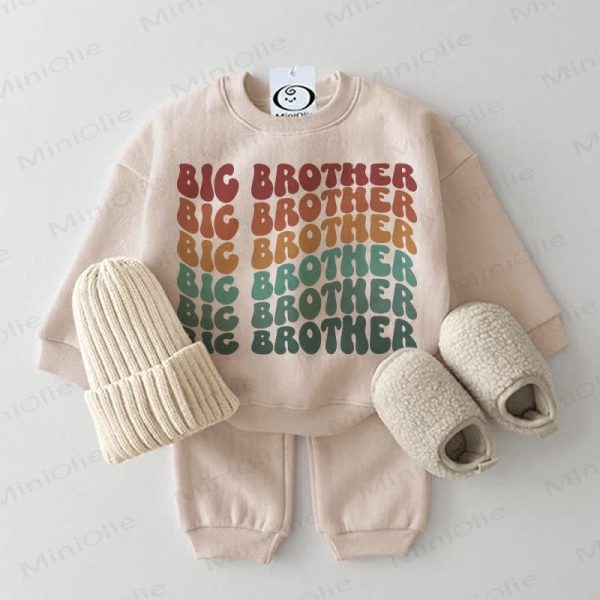BIG BROTHER Baby Beige 2-piece Set