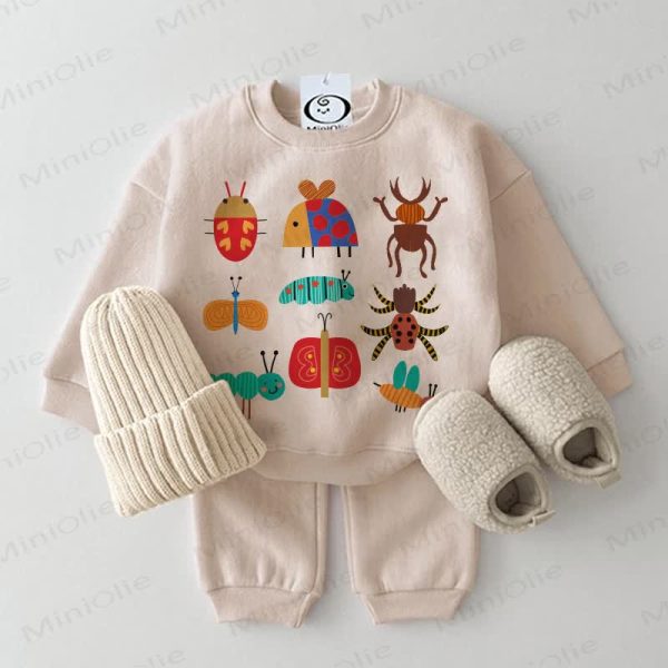 Baby 2-piece Insect Beige Set