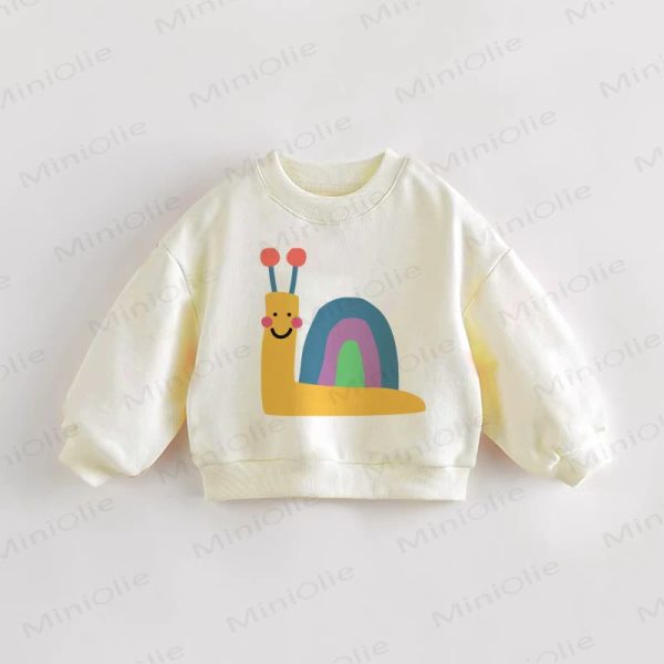 Baby Toddler Snail Sweatshirt