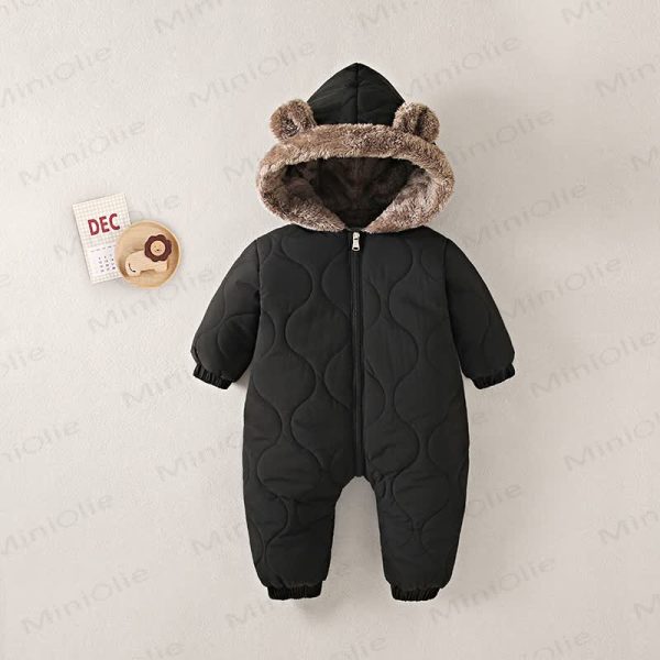 Baby Corduroy Fleece Romper