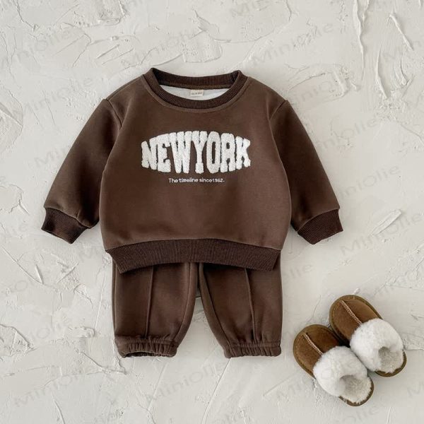 NEWYORK Baby Dark Brown 2-piece Set