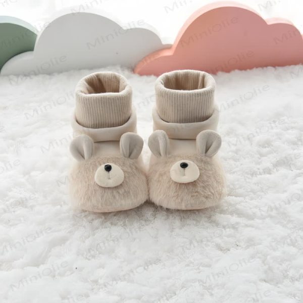 Baby Bear Fleece Booties