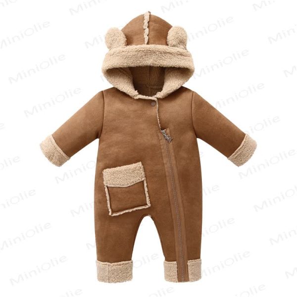 Baby Warm Fleece Romper