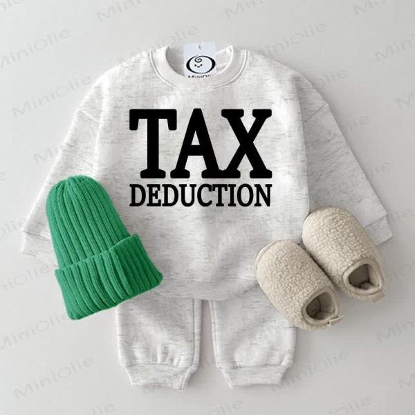 TAX DEDUCTION Baby 2-piece Light Grey Set