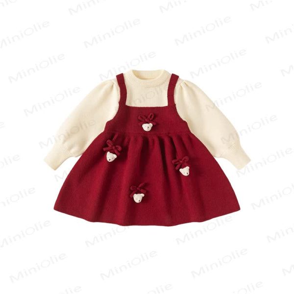Toddler Kid Girl Bow Sweet Dress