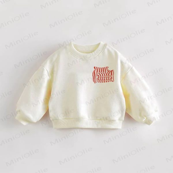 Baby Toddler Sofa Cream Sweatshirt
