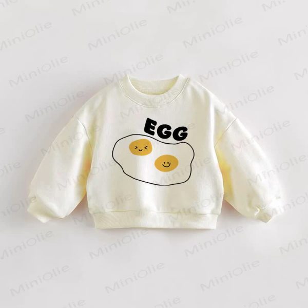 EGG Baby Toddler Cream Sweatshirt