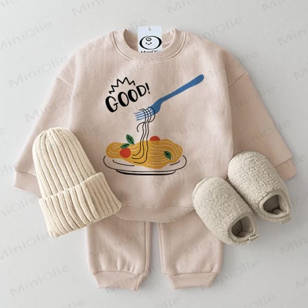 GOOD Baby Pasta 2-piece Beige Set