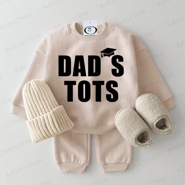 DAD'S TOTS Baby Beige 2-piece Set