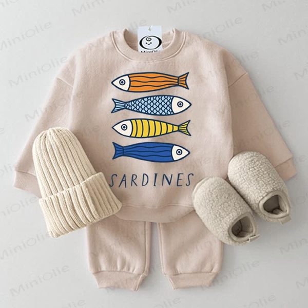 SARDINES Baby 2pcs Beige Set
