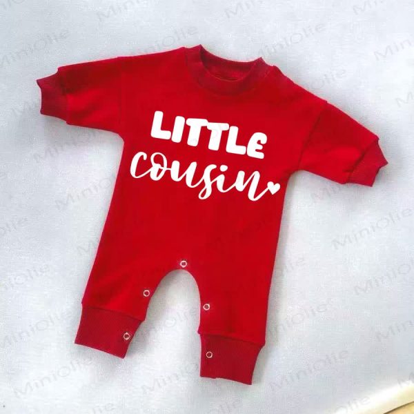 LITTLE COUSIN. Baby Red Romper