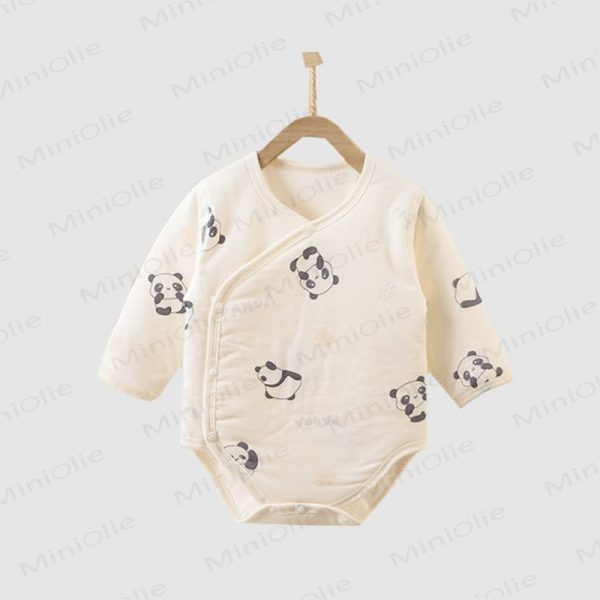 Baby Panda All-Cotton Bodysuit