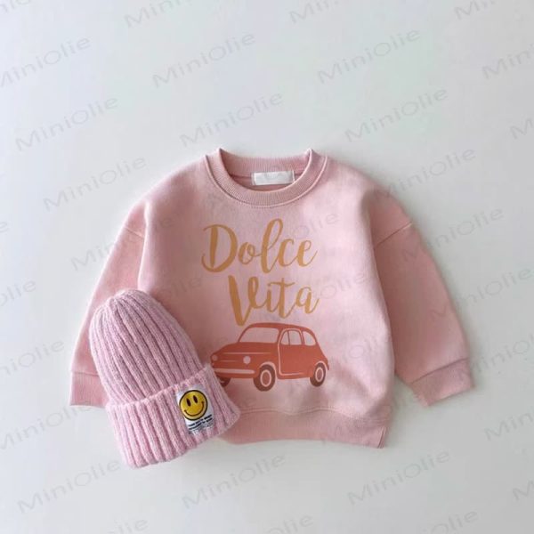DOLCE VITA Baby Girl Pink Sweatshirt