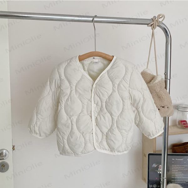 Kid's Solid Color Lightweight Outerwear