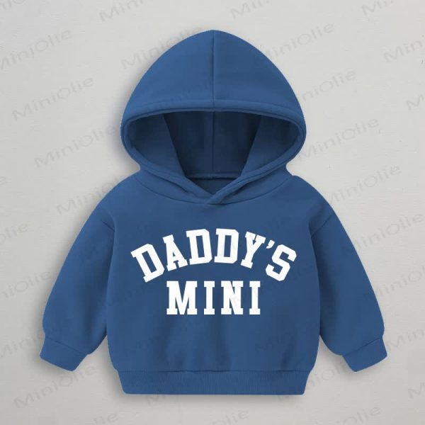 DADDY'S MINI Baby Blue Sweatshirt