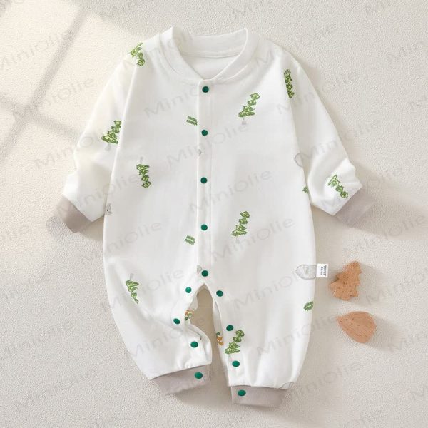 Baby Cartoon Print Newborn Romper