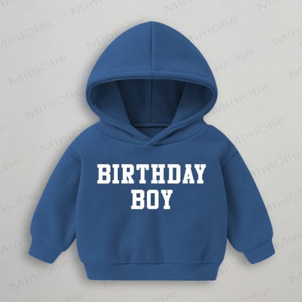 BIRTHDAY BOY Baby Blue Sweatshirt