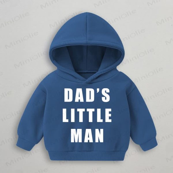 DAD'S LITTLE MAN Baby Blue Sweatshirt