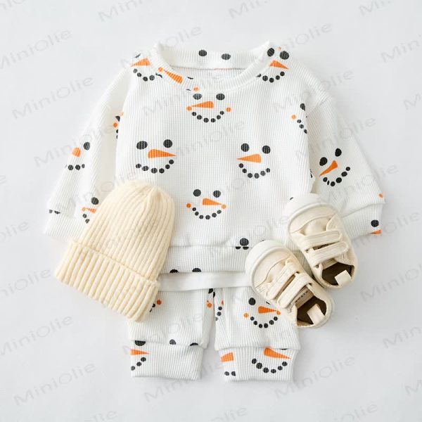 Baby Snowman Waffle 2-piece Set