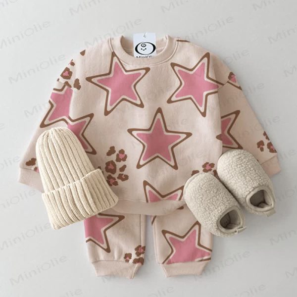 Baby Beige Star 2-piece Set