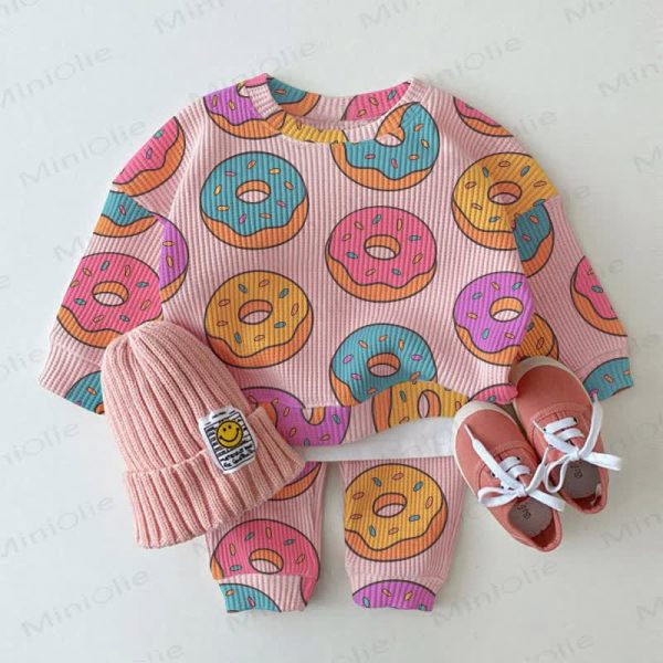Baby Pink Donut 2-piece Set