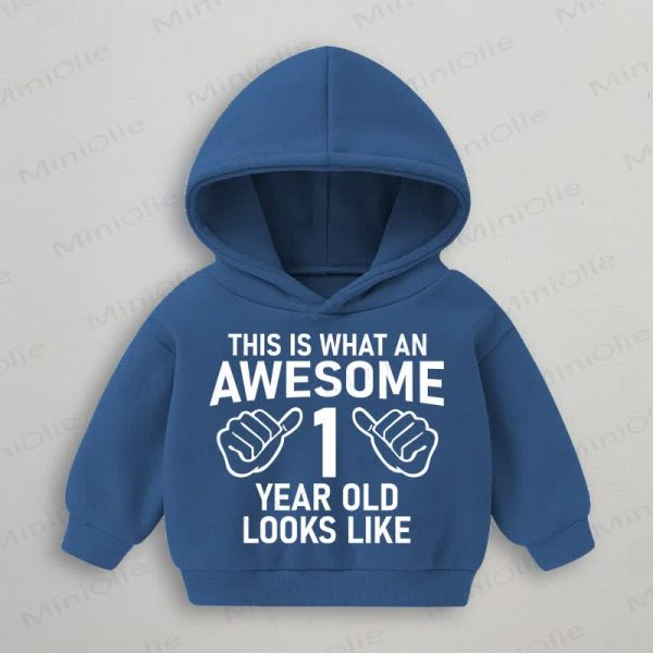 THIS IS WHAT AN AWESOME 1/2 YEAR OLD LOOKS LIKE Baby Blue Sweatshirt