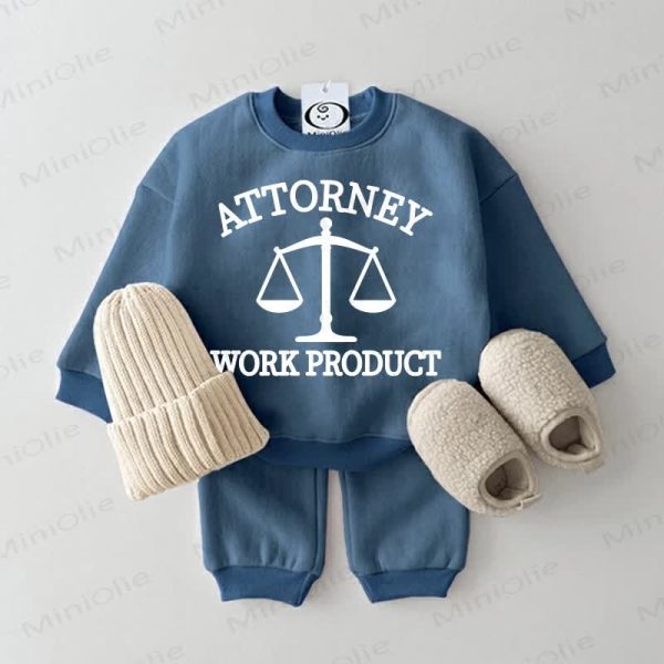 ATTORNEY WORK PRODUCT Baby Sweatsuit 2-piece Set