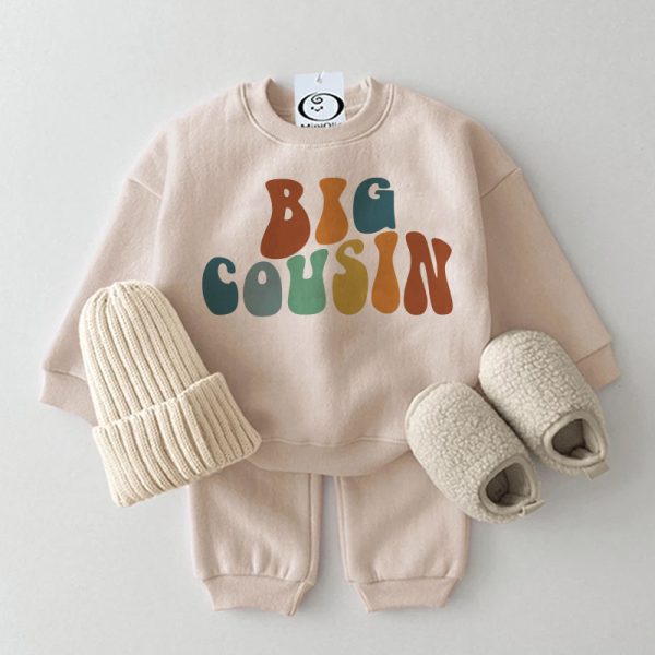 BIG COUSIN Baby Sweatshirt 2-piece Set
