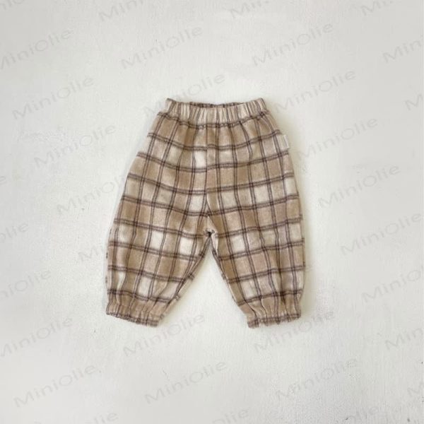Baby Toddler Plaid Jogger Pants