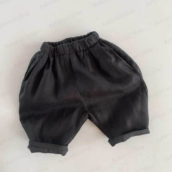 Toddler Solid Color Soft Simple Pants