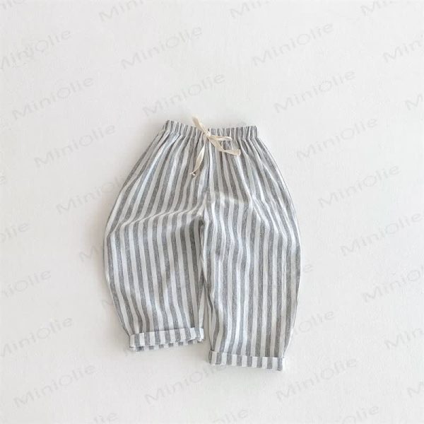 Baby Toddler Vertical Striped Minimalist Pants